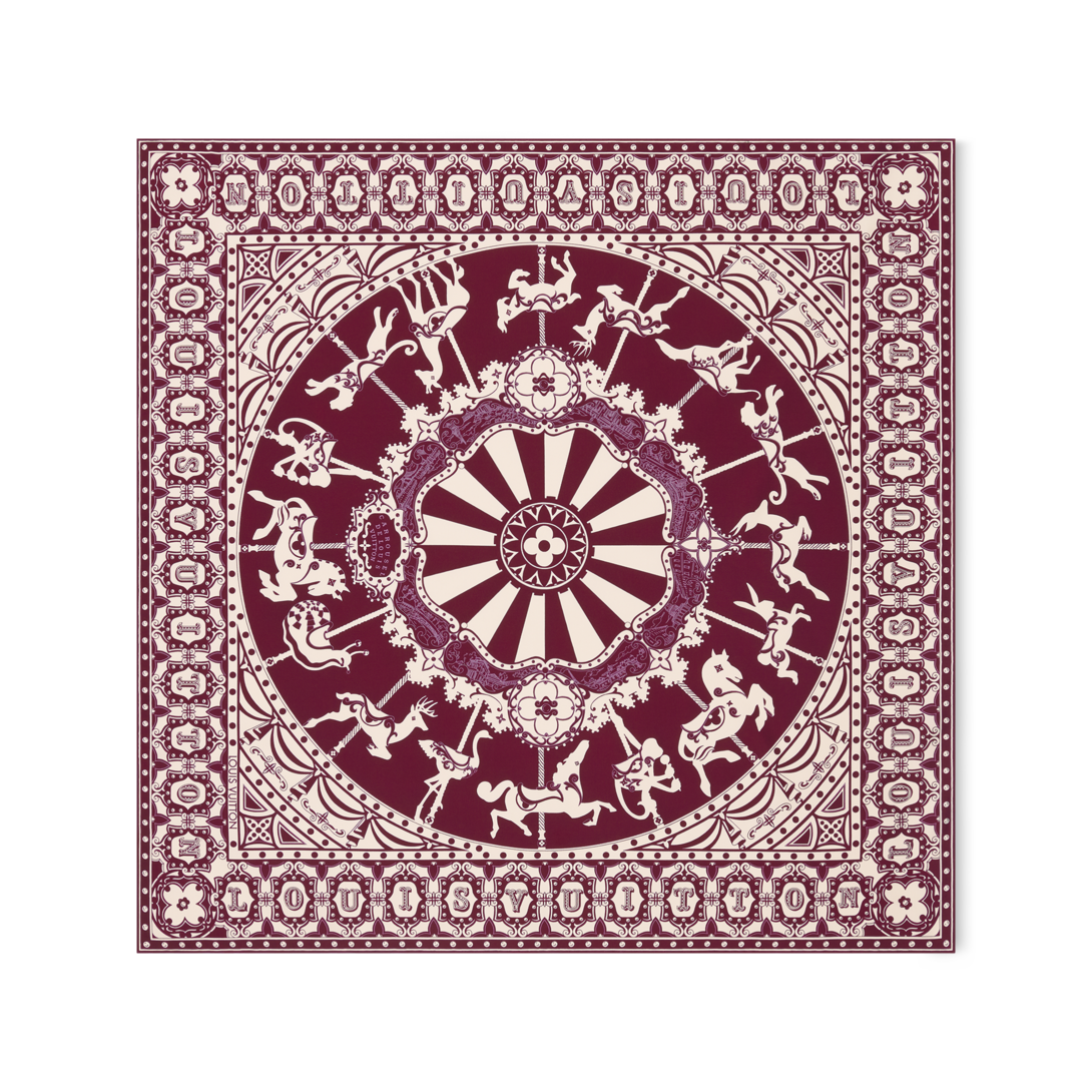LV Carrousel Square 70 S00 - Women - Accessories | LOUIS VUITTON ®